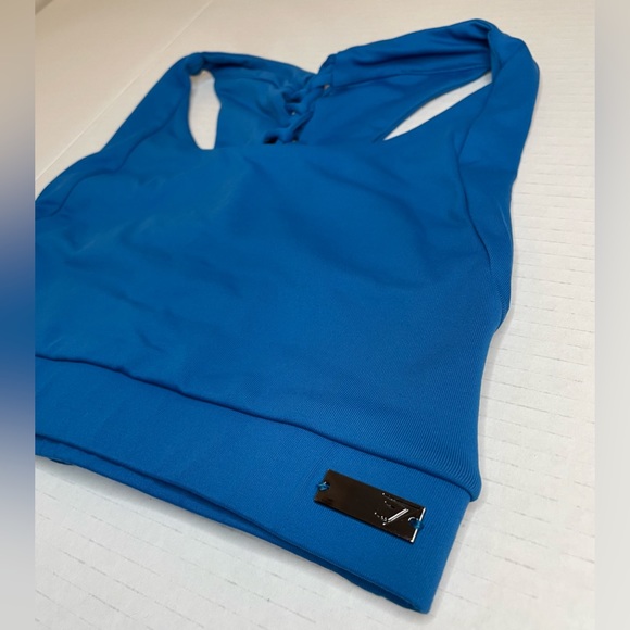 Gymshark Horizon Sport Lace Up Back Bikini Top - Picture 2 of 7